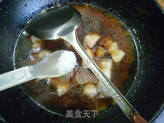 青椒烧五花肉的做法步骤：11