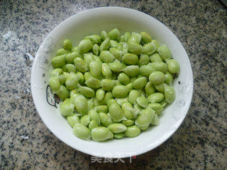 毛豆烧豆腐的做法步骤：2