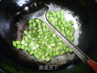 毛豆烧豆腐的做法步骤：4