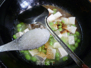 毛豆烧豆腐的做法步骤：8