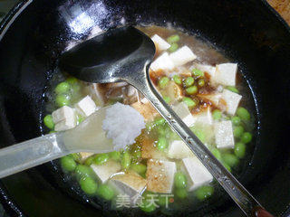 毛豆烧豆腐的做法步骤：9