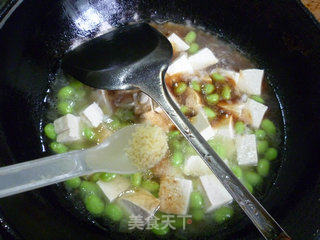 毛豆烧豆腐的做法步骤：10