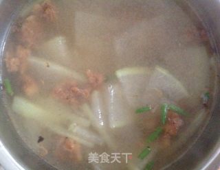 冬瓜酥肉汤的做法步骤：3