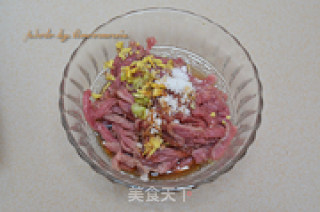 罗勒牛肉的做法步骤：2