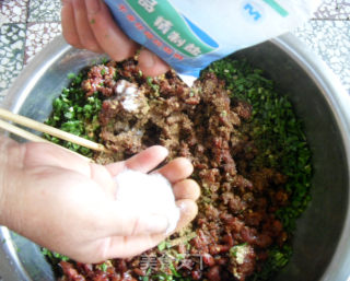 韭菜馅水饺的做法步骤：10