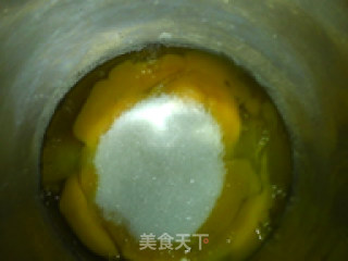 芝麻法式海绵蛋糕的做法步骤：2