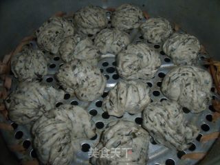 杂粮花卷的做法步骤：17