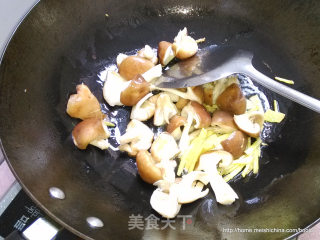 香菇木耳肉片的做法步骤：4