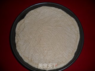 鲜虾鸡肉披萨的做法步骤：7