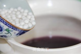 紫薯花生西米露的做法步骤：5