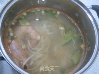 大虾烂面条的做法步骤：3
