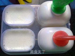 山药绿豆冰棒的做法步骤：7