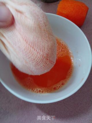 【仿真蛋糕】——南瓜胡萝卜馒头的做法步骤：3