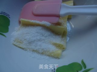 无糖柠檬饼干的做法步骤：2