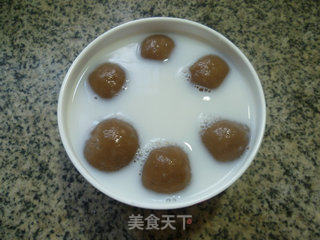 椰汁藕圆的做法步骤：8