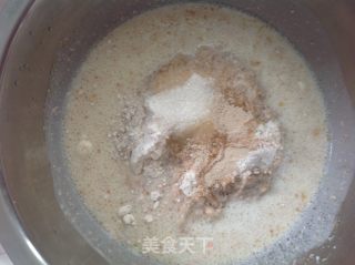 咸香全麦吐司的做法步骤：1