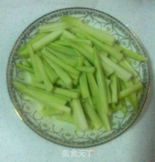 白灼芥蓝的做法步骤：3