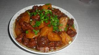 酱焖土豆牛肉的做法步骤：7