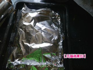 秘制蜂蜜脆香烤鸭腿(锡纸)的做法步骤：5