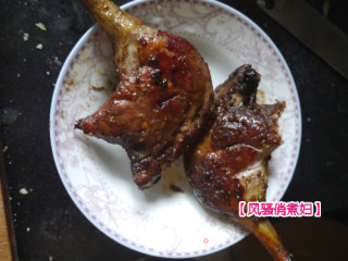 秘制蜂蜜脆香烤鸭腿(锡纸)的做法步骤：10