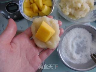 芒果糯米糍的做法步骤：11