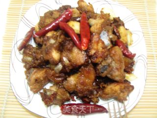 孜然香辣鸡的做法步骤：11