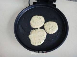 简单做，健康吃——葱花鸡蛋燕麦饼的做法步骤：7