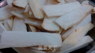鸡丝炒杏鲍菇的做法步骤：4