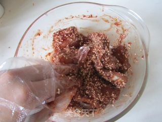 粉蒸鱼的做法步骤：6