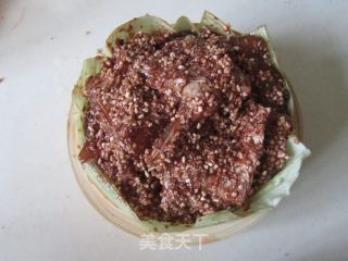 粉蒸鱼的做法步骤：8