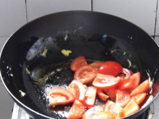 美白神器----------------番茄鸡蛋的做法步骤：4