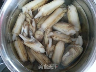 辣味蛏子的做法步骤：1