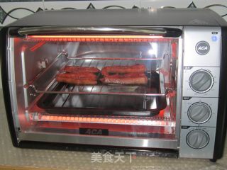 烤箱烤五花肉的做法步骤：5