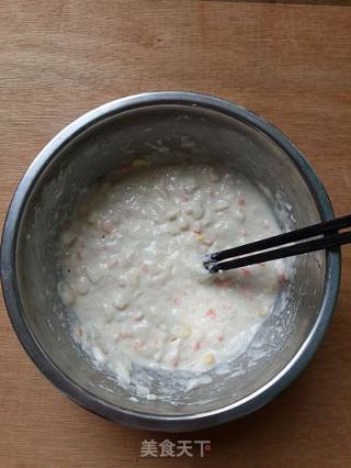 香甜玉米饼的做法步骤：3
