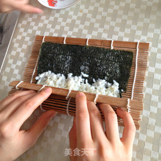 家庭简易版寿司的做法步骤：5