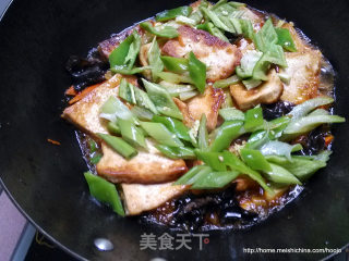 香煎家常豆腐的做法步骤：11