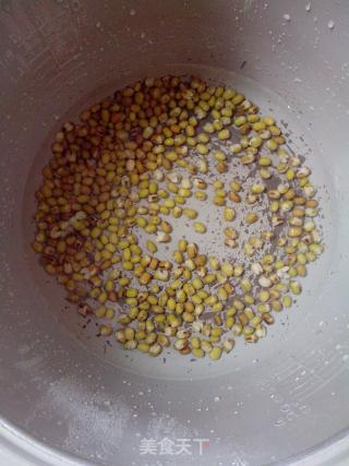 【豆子开花了】绿豆泥的做法步骤：4