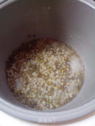 【豆子开花了】绿豆泥的做法步骤：5