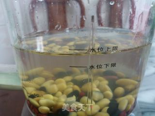 三色豆豆漿的做法步骤：3