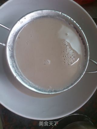 三色豆豆漿的做法步骤：8