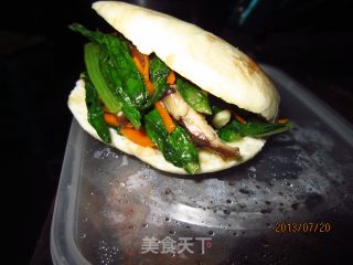 迷你菜夹馍的做法步骤：9