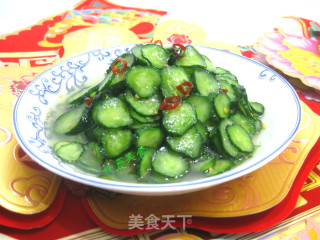 金钱黄瓜的做法步骤：4