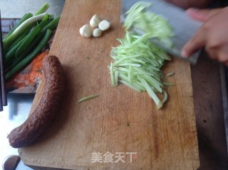 茄丁打卤面的做法步骤：7