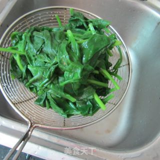 凉拌蒜米腾菜的做法步骤：4