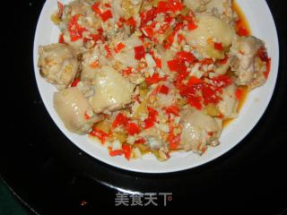 剁椒蒸鸡翅的做法步骤：3