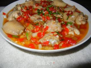 剁椒蒸鸡翅的做法步骤：4