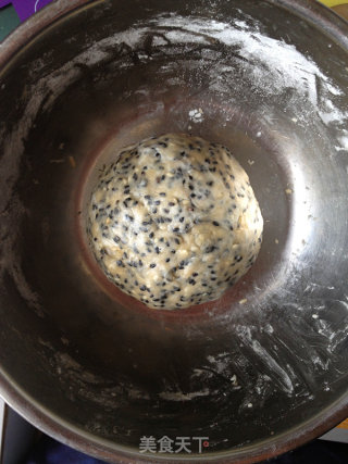 童趣咸香芝麻饼干的做法步骤：5