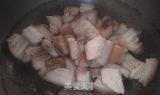 面筋烧肉的做法步骤：4