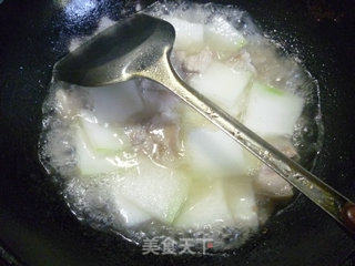 五花肉炒冬瓜的做法步骤：8