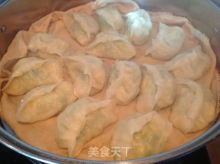 黄瓜鸡蛋馅大蒸饺的做法步骤：10